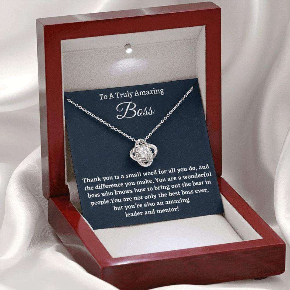 Boss Necklace Gift For Women Boss, Necklace, Boss Lady Gift, Appreciation Thank You Gift For An Amazing Boss Rakva