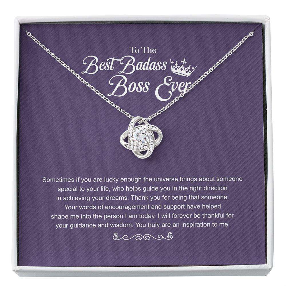 Boss Necklace, To The Best Badass Boss Necklace Gift For Her, Boss Lady Gift, Best Badass Boss Ever, Gift For Women Rakva