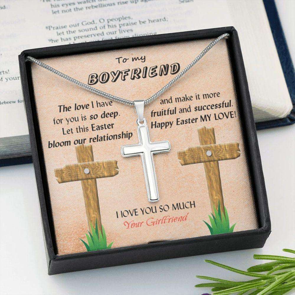 Boyfriend Necklace, Jesus Christian Necklace For Boyfriend, Easter Christian Necklace For For Boyfriend Gifts For Boyfriend Rakva