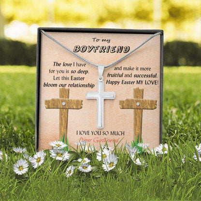 Boyfriend Necklace, Jesus Christian Necklace For Boyfriend, Easter Christian Necklace For For Boyfriend Gifts For Boyfriend Rakva