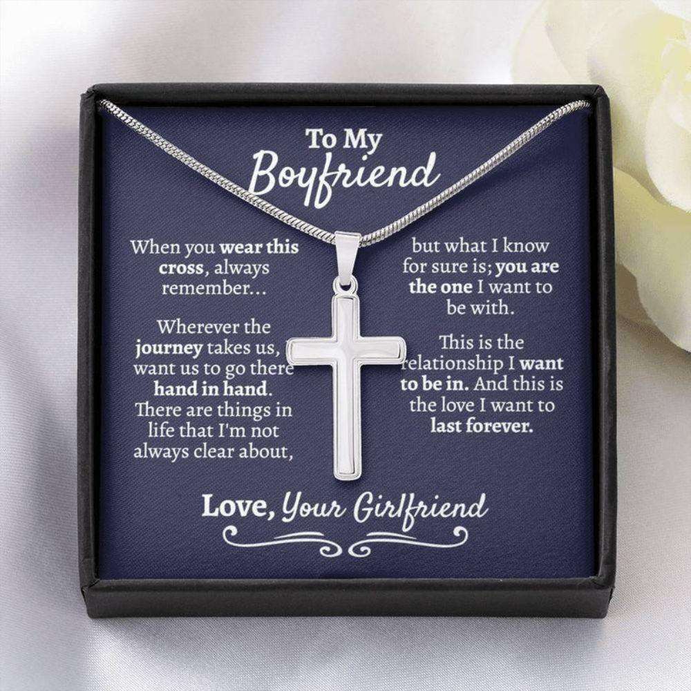 Boyfriend Necklace, Valentine Boyfriend Gift, Appreciation Gift For Boyfriend, Boyfriend Gift For Anniversary, Boyfriend Long Distance Gifts For Boyfriend Rakva