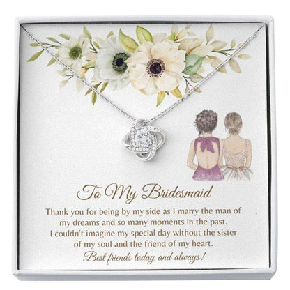 Bridesmaid Necklace “ Bride Crew Gifts “ Wedding Party Favors “ Best Bridesmaid “ Bridal Party Card “ Wedding Party Gifts Gift For Bride Rakva