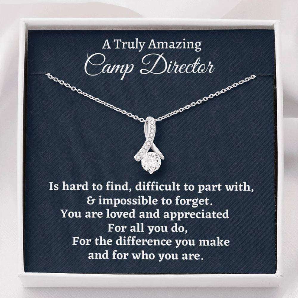 Camp Director Necklace, Camp Director Gift, Appreciation Gift For A Camp Director, Beautiful Necklace Gift Rakva