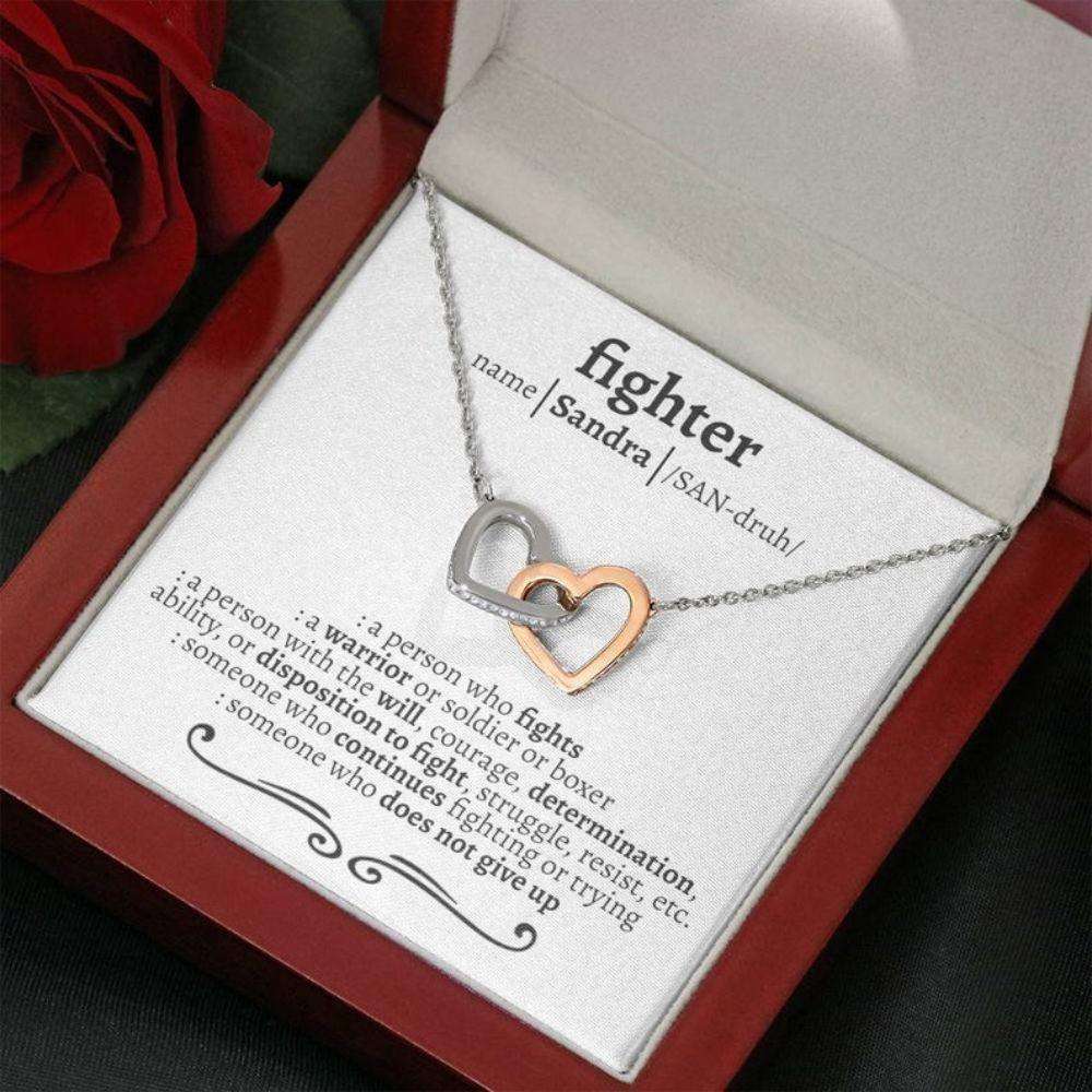 Cancer Survivor Necklace Gift, Breast Cancer Survivor Gift, Surgery Gift Necklace Rakva