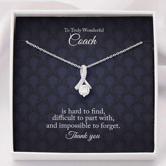 Coach Necklace, Thank You Necklace For Coach, To My Amazing Coach Gift, Thank You Gift For Coach Rakva