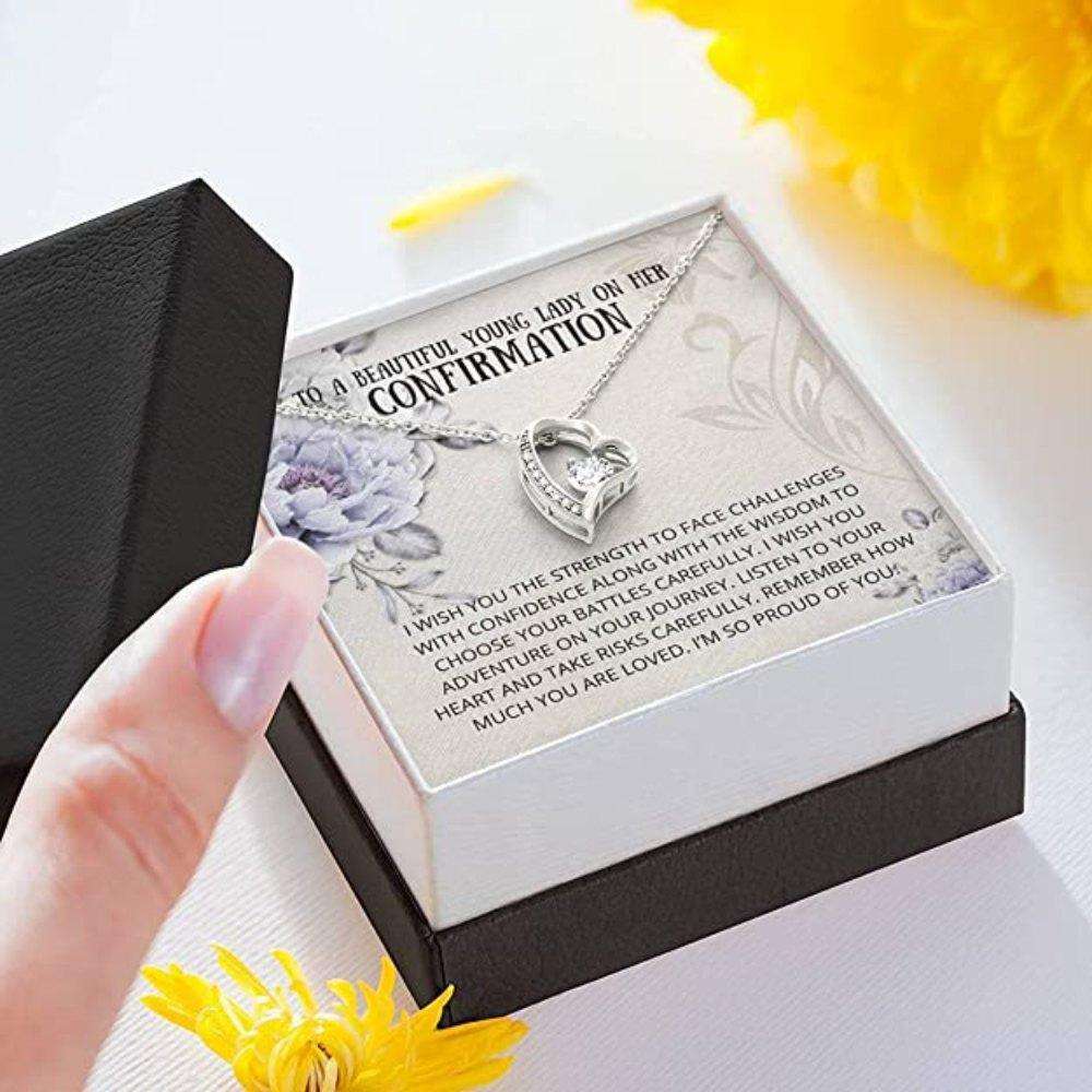 Confirmation Necklace Gift “ Wisdom To Choose Necklace, Baptism Gift Gifts For Friend Rakva