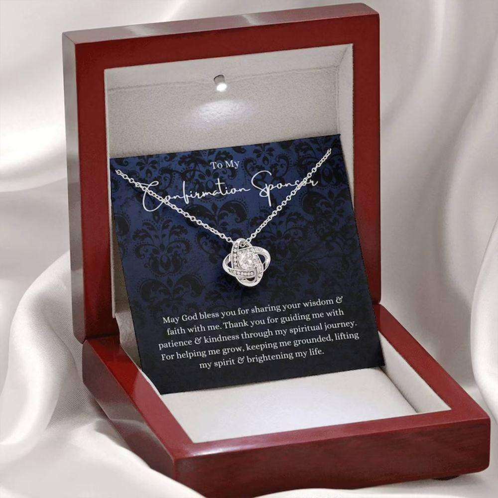 Confirmation Sponsor Gift For Women, Sponsors Religious Thank You Gift Rakva