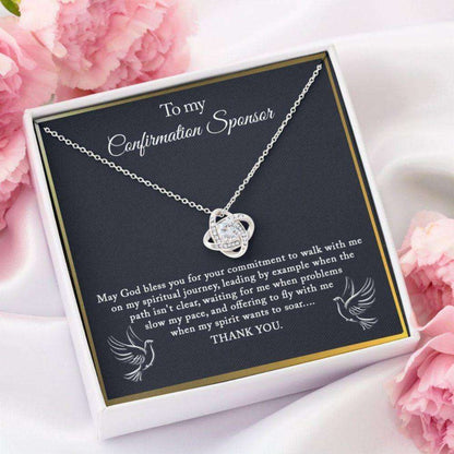 Confirmation Sponsor Necklace Gift For Women, Gifts For Sponsors Rakva