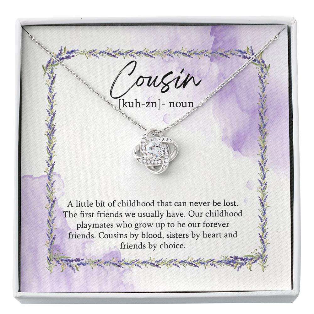 Cousin Necklace, Birthday Necklace Gift For Cousin, Cousin Gift For Her, Cousin Wedding Gift, Cousin Sister, Gift For Cousin Female Custom Necklace Rakva