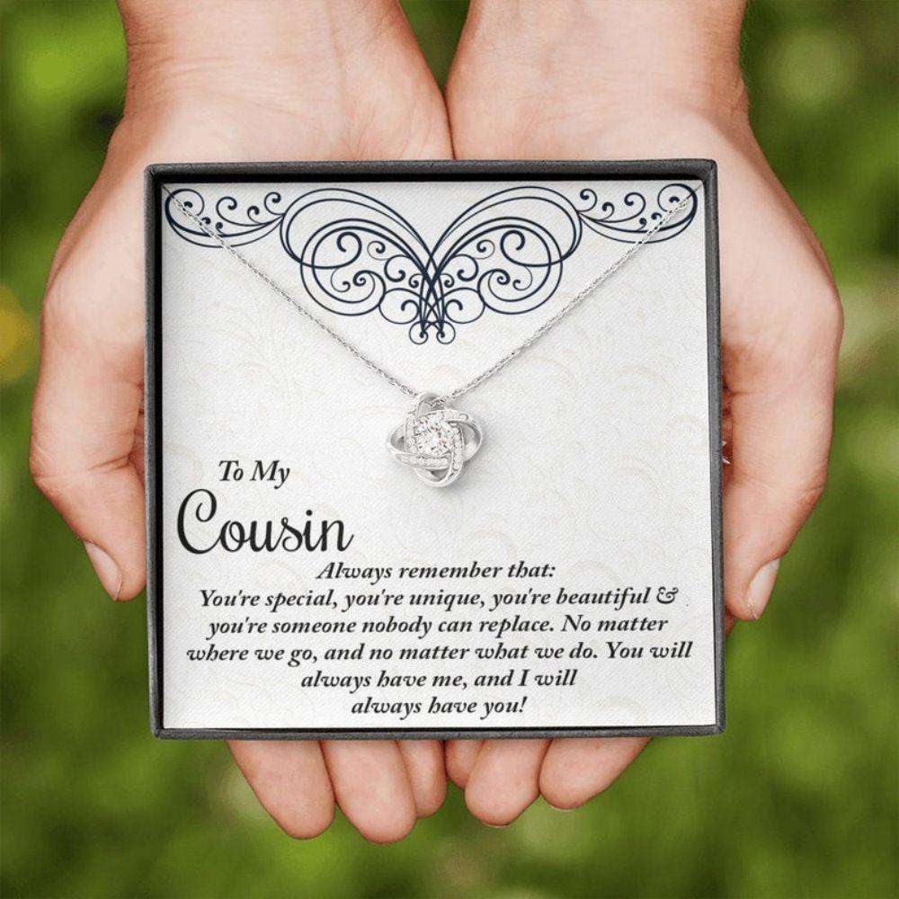 Cousin Necklace, Cousin Birthday Necklace Gift, Gift For Girl Cousin, Necklace For Cousin On Wedding Day, Cousin Christmas Necklace Rakva