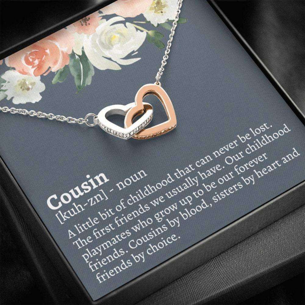 Cousin Necklace, Cousin Gift, Birthday Necklace Gift For Cousin, Cousin Gift For Her, Cousin Wedding Gift, Cousin Sister, Gift For Cousin Female Rakva