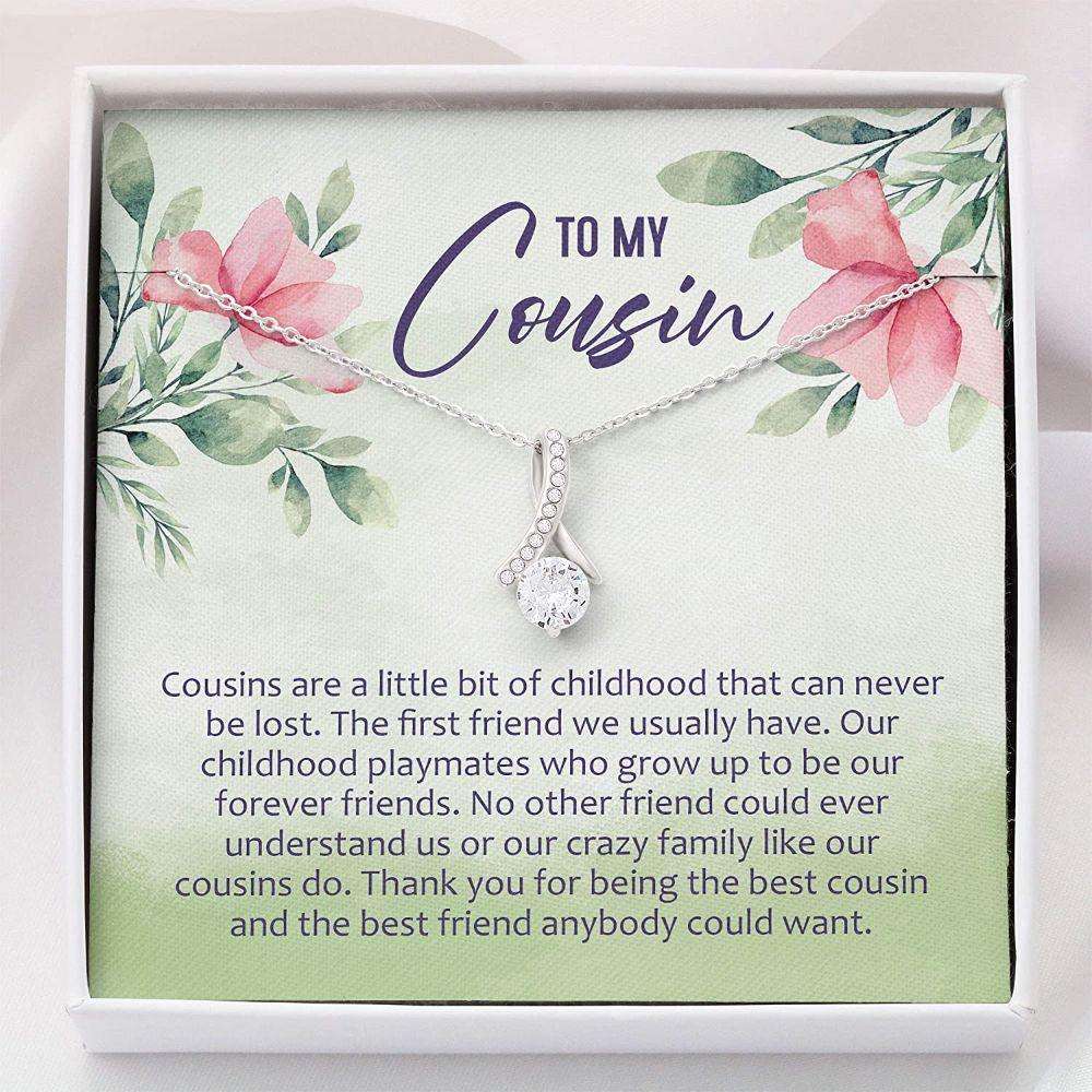 Cousin Necklace Cousin Gifts Necklace “ Necklace With Gift Box For Birthday Christmas Rakva