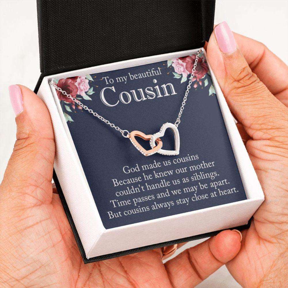 Cousin Necklace For Women, Gift For Cousin, Cousins Gift, Gift For Her, Cousin Birthday Christmas Necklace Gift Rakva