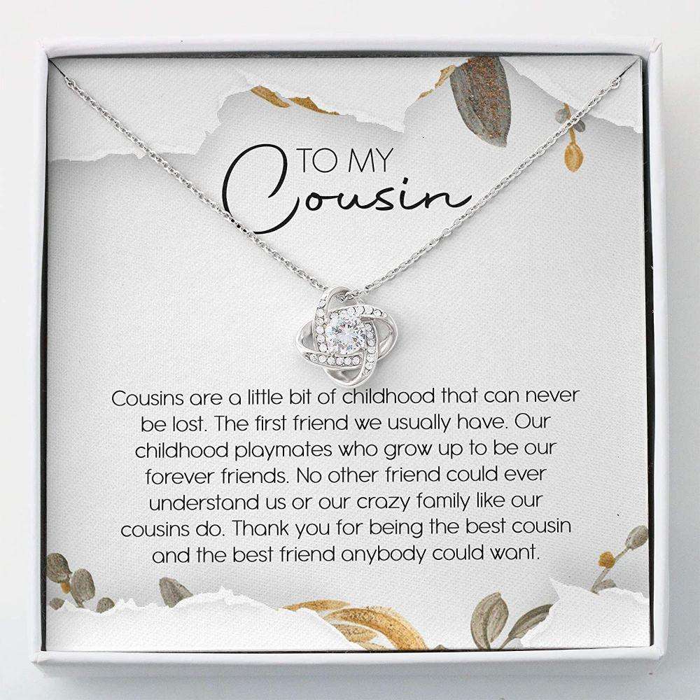 Cousin Necklace, Gift For Cousin Birthday Christmas Gift Rakva