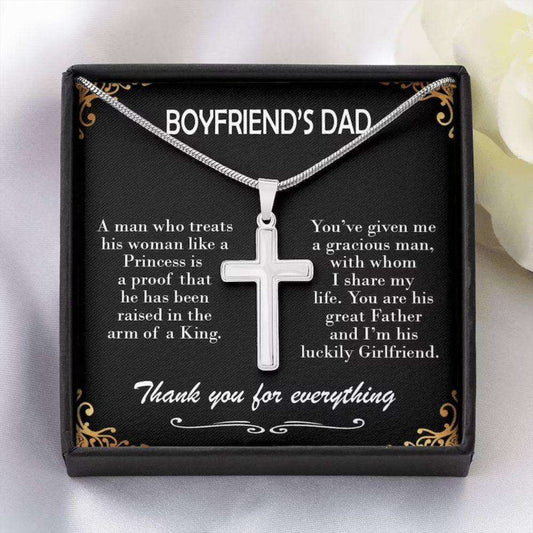 Dad Necklace, Boyfriend’S Dad Necklace, Father’S Day Gift, Thank You Gift, Gift For Boyfriend’S Dad Gifts for dad Rakva