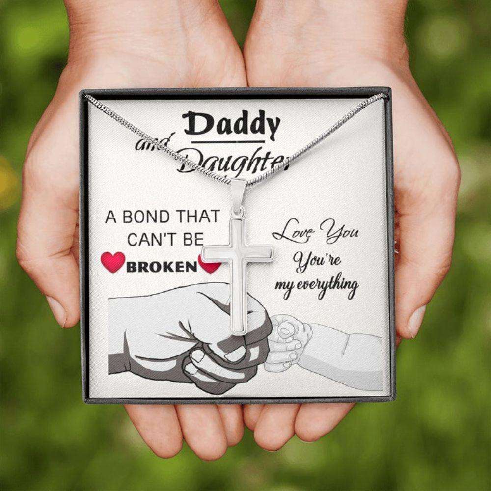 Dad Necklace, Daddy And Daughter Necklace, Gift For Dad From Daughter, Fathers Day Gift Dughter's Day Rakva