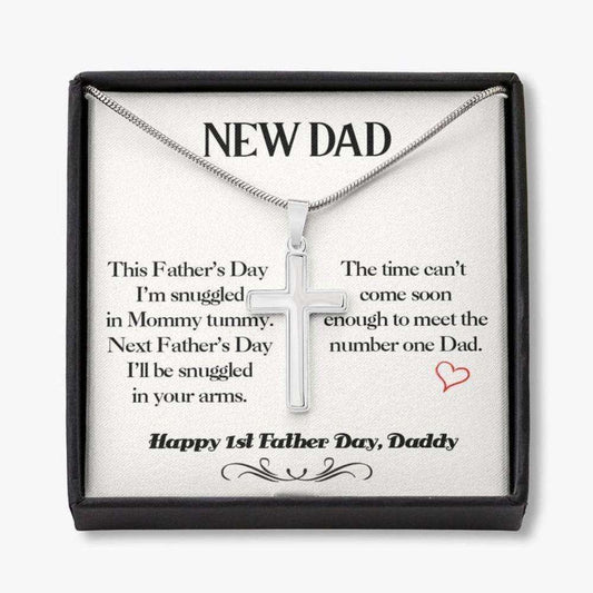 Dad Necklace, Father’S Day Gift For New Dad, Dad To Be Gift, Gifts For Expectant Dad, For Future Dad Gift, First Fathers Day Necklace Gifts for dad Rakva