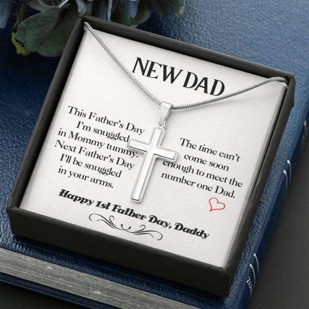 Dad Necklace, Father’S Day Gift For New Dad, Dad To Be Gift, Gifts For Expectant Dad, For Future Dad Gift, First Fathers Day Necklace Gifts for dad Rakva