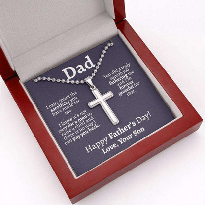 Dad Necklace, Fathers Day Gift From Son, Gifts For Dad, Sentimental Gift For Dad From Son, Gift From Son To Dad, Fathers Day Gift Ideas From Son Father's Day Rakva