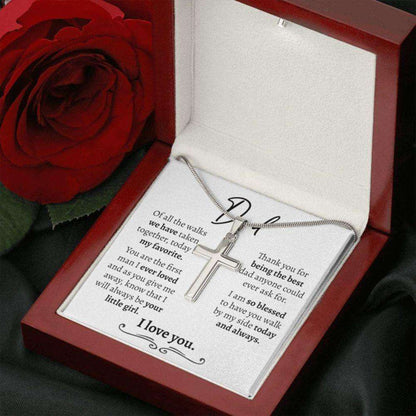 Dad Necklace, To My Dad On My Wedding Day, Dad Wedding Gift From Daughter, Thoughtful Father Of The Bride Gift, Meaningful Father Of The Bride Father's Day Rakva