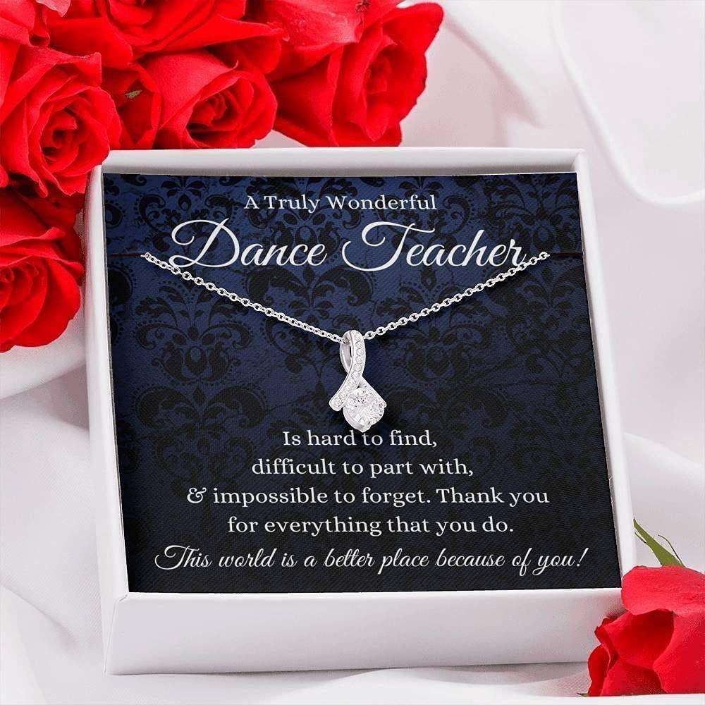 Dance Teacher Necklace, Gifts For Ballet Teacher Necklace Gifts for Mother (Mom) Rakva