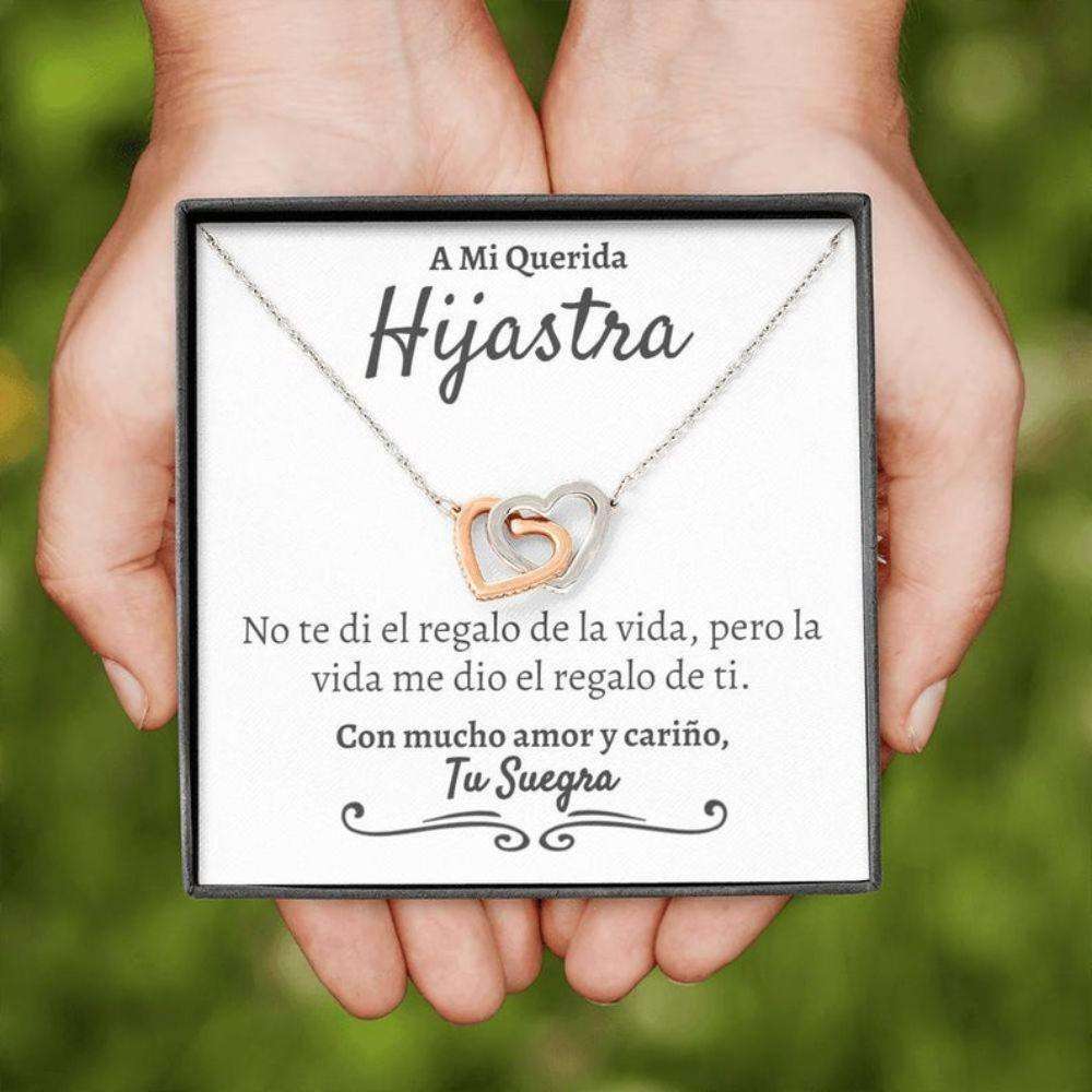 Daughter-In-Law Necklace, A Mi Hijastra, Regalo Para Mi Hijastra, Necklace Gift For Spanish Daughter-In-Law Dughter's Day Rakva