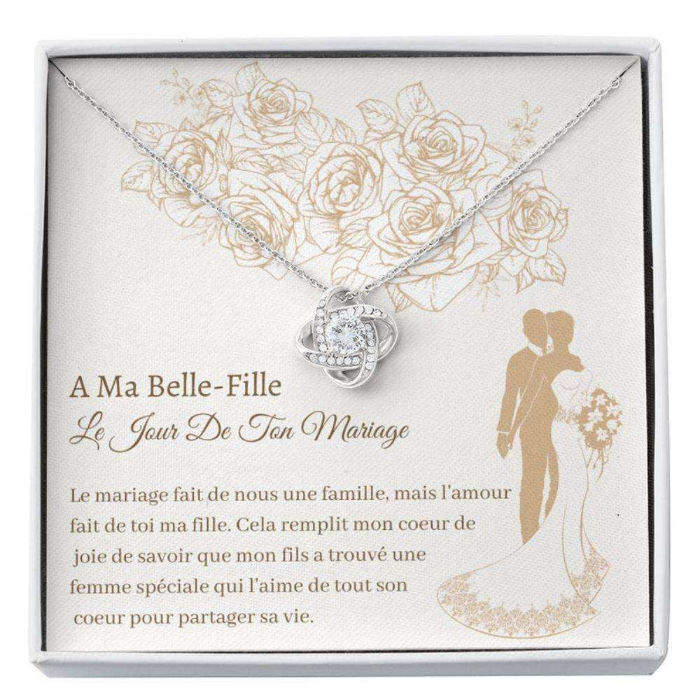 Daughter-In-Law Necklace, Belle-Fille Mirage “ Daughter In Law Bride Wedding Gift “ Cadeau La Mari�E “ Belle-Fille Necklace Dughter's Day Rakva