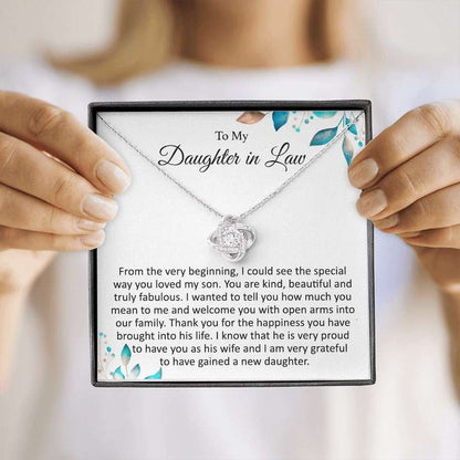 Daughter-In-Law Necklace, Daughter In Law Gift On Wedding Day, Future Daughter In Law, Wedding Gift, Bride Gift From Mother In Law Dughter's Day Rakva