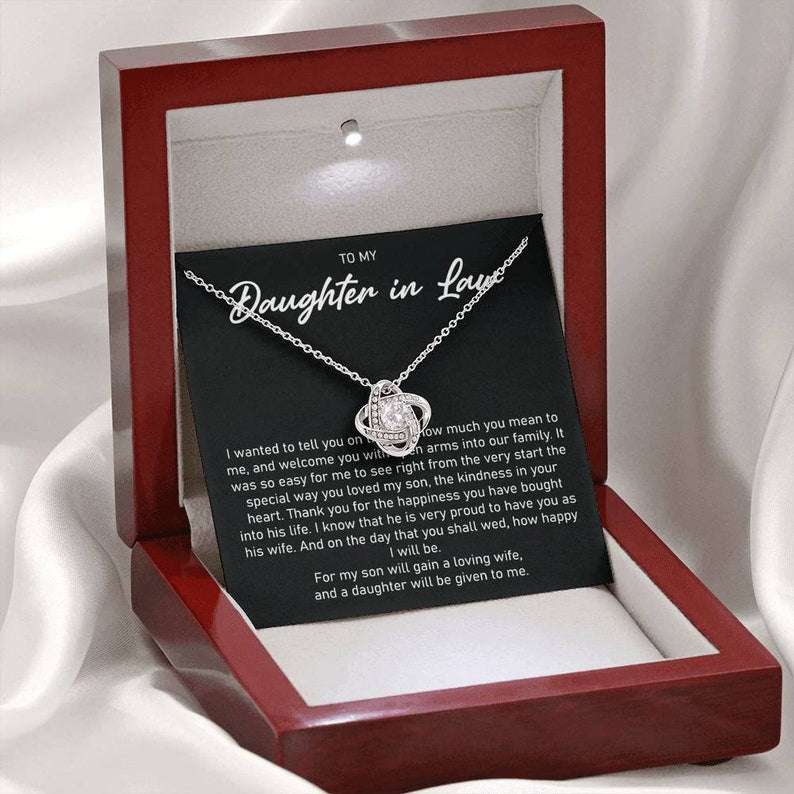 Daughter-In-Law Necklace, Daughter In Law Wedding Gift, Daughter In Law Gift On Wedding Day From Mother In Law Gifts For Daughter Rakva