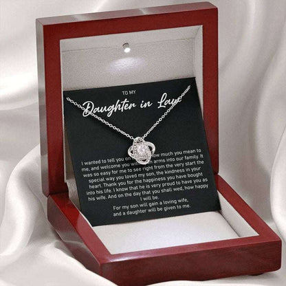 Daughter-In-Law Necklace, Daughter In Law Wedding Gift, Daughter In Law Gift On Wedding Day From Mother In Law Gifts For Daughter Rakva