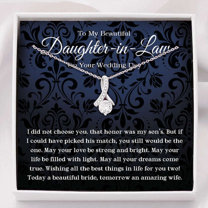 Daughter In Law Necklace Gift On Wedding Day, Future Daughter In Law, Bride Necklace Gift From Mother In Law Gift For Bride Rakva