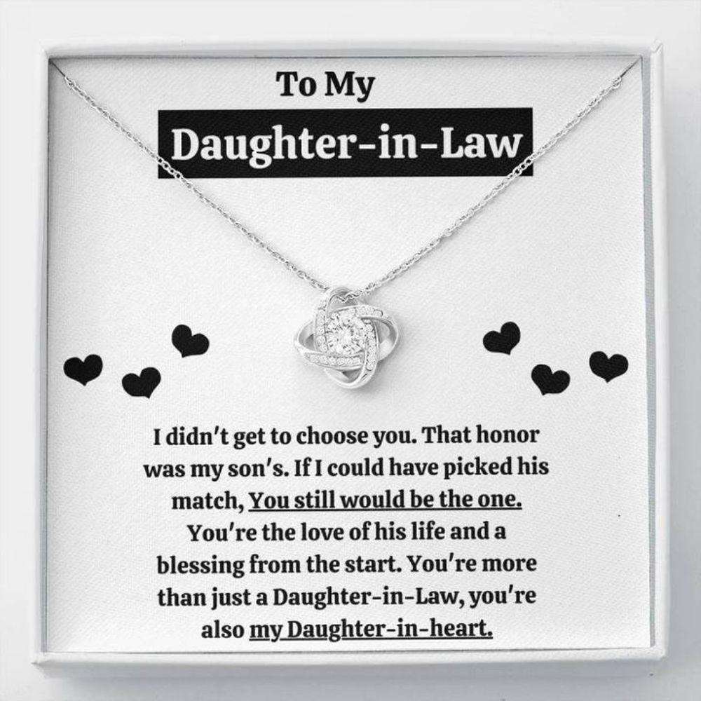 Daughter-In-Law Necklace, To My Daughter-In-Law Œblessing From The Start” Necklace Gift Dughter's Day Rakva