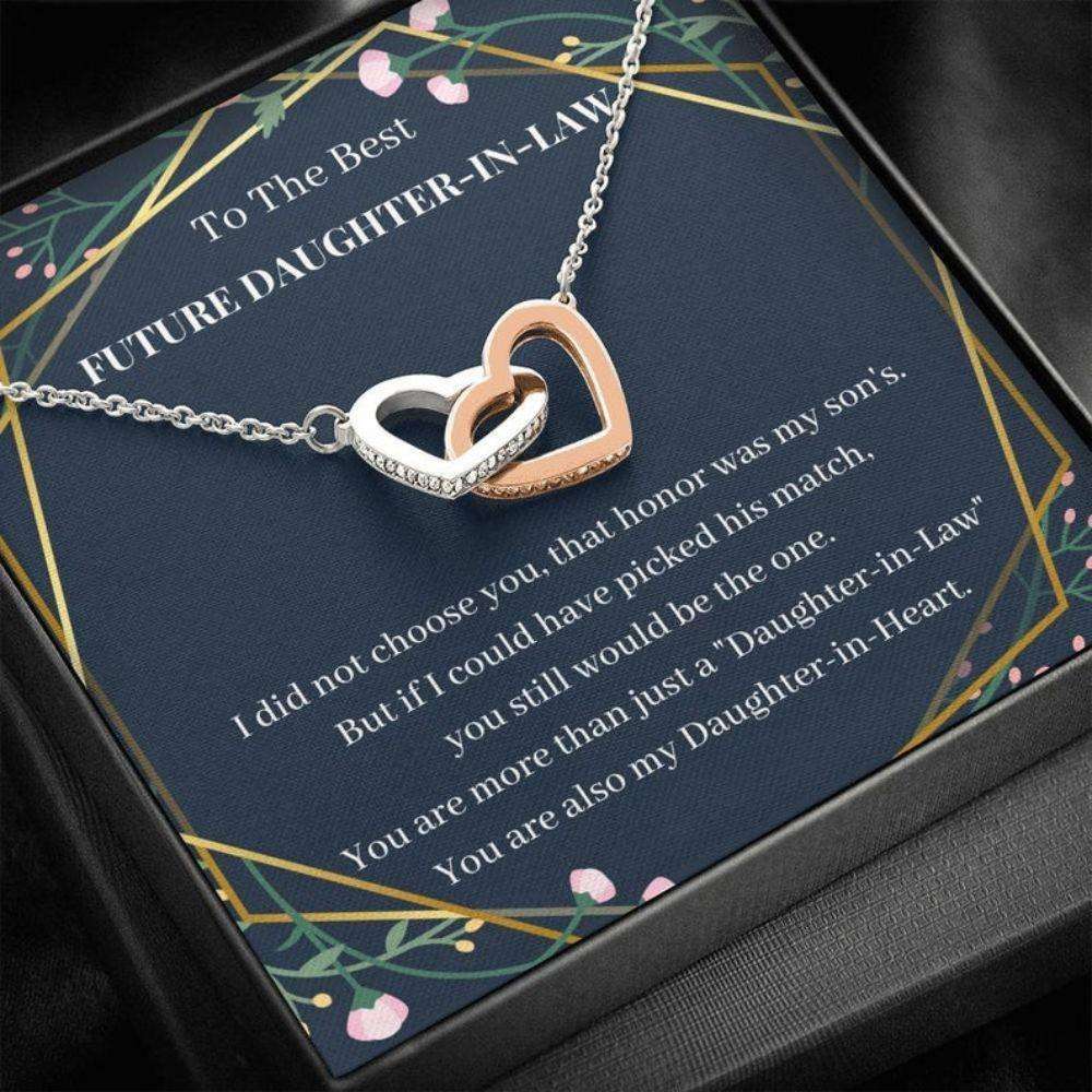 Daughter-In-Law Necklace, To My Future Daughter-In-Law Necklace, My Daughter-In-Heart, Bonus Daughter Gift Gifts For Daughter Rakva