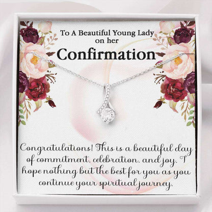 Daughter Neckalce, Confirmation Necklace Gift For Her, Holy Confirmation For Girls, Young Lady Gifts For Daughter Rakva