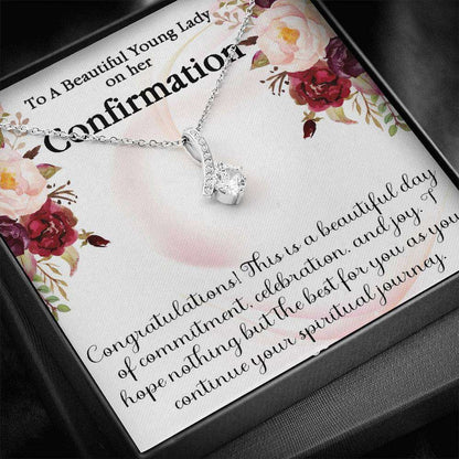 Daughter Neckalce, Confirmation Necklace Gift For Her, Holy Confirmation For Girls, Young Lady Gifts For Daughter Rakva