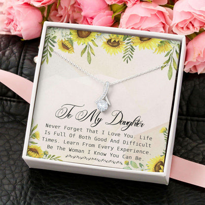 Daughter Necklace, Alluring Beauty Necklace “ To My Daughter Necklace Gifts V1 Dughter's Day Rakva