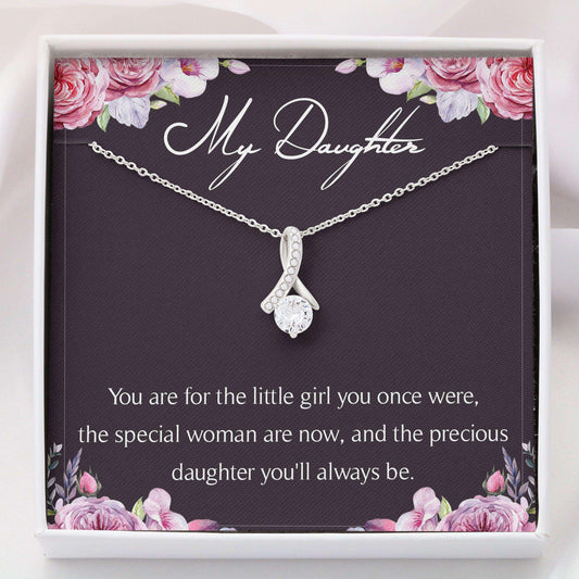 Daughter Necklace, Alluring Beauty Necklace “ To My Daughter Necklace Gifts V2 Dughter's Day Rakva