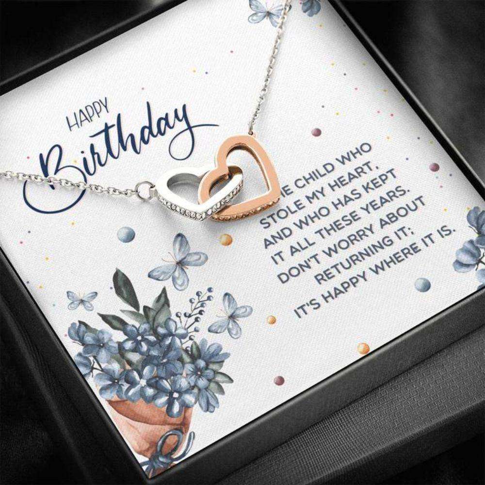 Daughter Necklace, Birthday Necklace Gift To Daughter “ Daughter Who Stole My Heart Dughter's Day Rakva