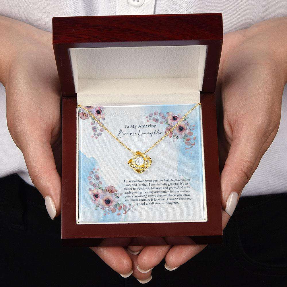 Daughter Necklace, Bonus Daughter Gift: Necklace With Meaningful Card Custom Necklace Dughter's Day Rakva