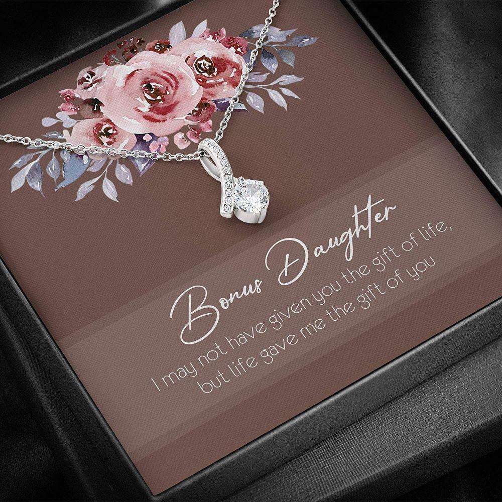 Daughter Necklace, Bonus Daughter Gift “ To My Daughter Necklace “ Necklace With Gift Box Dughter's Day Rakva