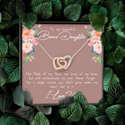 Daughter Necklace, Bonus Daughter Necklace, Gifts For Bonus Daughter, Daughter-In-Law, Stepdaughter Dughter's Day Rakva