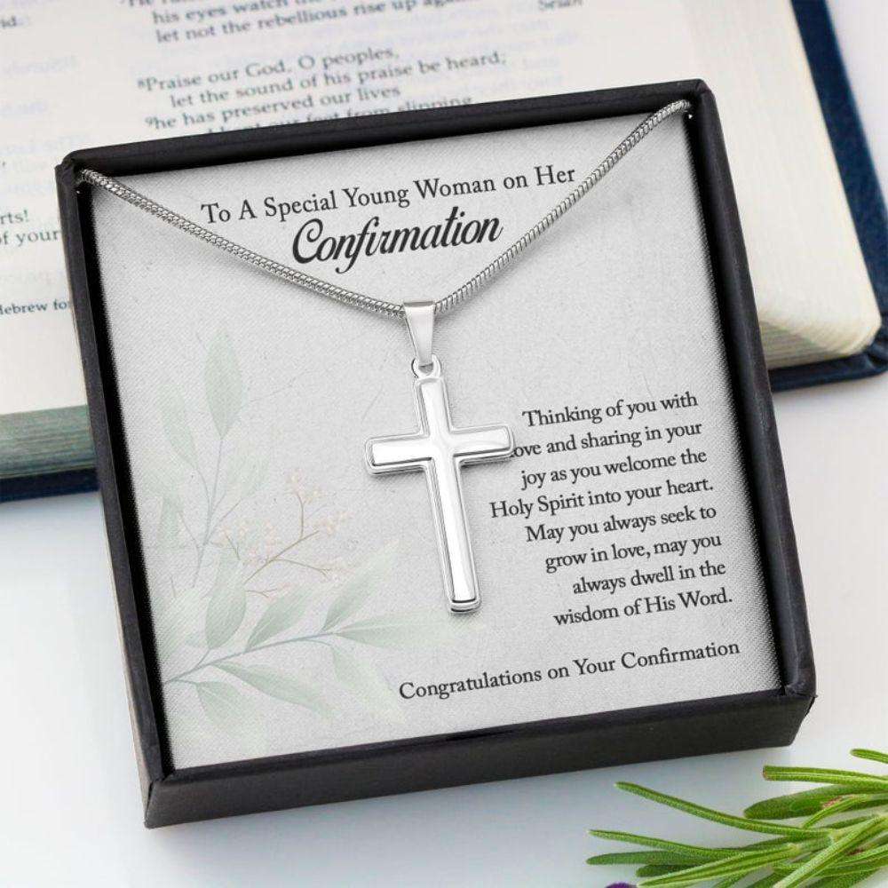 Daughter Necklace, Confirmation Gift Necklace, Christian Gift For Teen Girls, First Communion Gift Gifts For Daughter Rakva