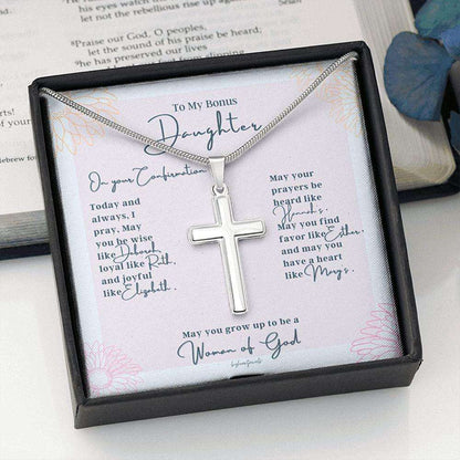 Daughter Necklace, Confirmation Necklace Gift For Teenage Girl, Confirmation, Holy Communion Dughter's Day Rakva