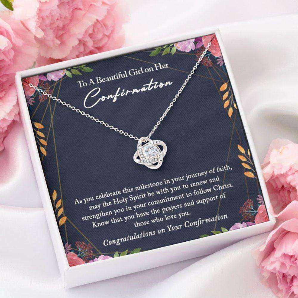 Daughter Necklace, Confirmation Necklace Gifts For Girls, Holy Confirmation For Girls, Christian Faith Gifts For Daughter Rakva