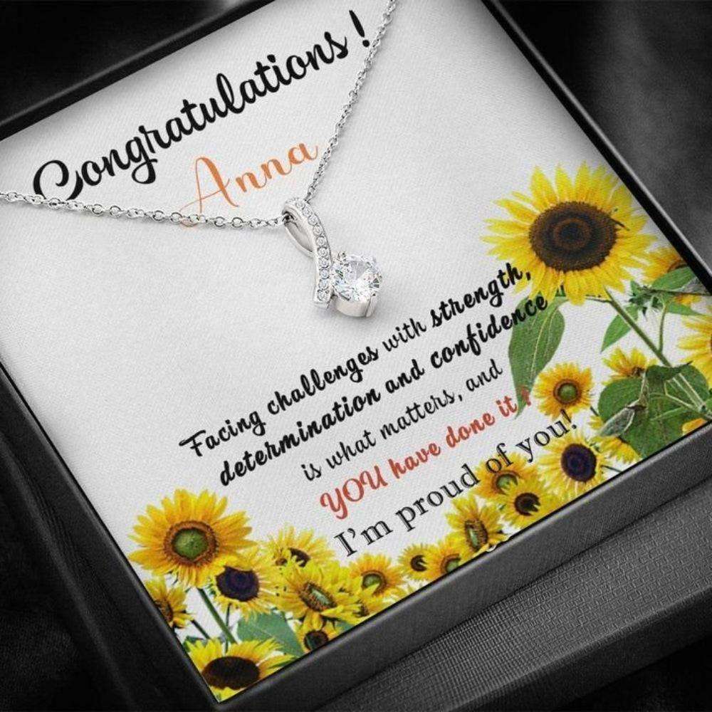 Daughter Necklace, Congrats Gift Necklace, Gift For Graduate, Congratulation Alluring Beauty Necklace Gift For Her Dughter's Day Rakva