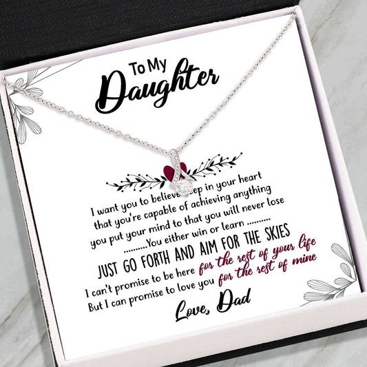 Daughter Necklace, Dad To Daughter Necklace “ Alluring Beauty Necklace “ Jewelry For Daughter, Daughter Gift Dughter's Day Rakva