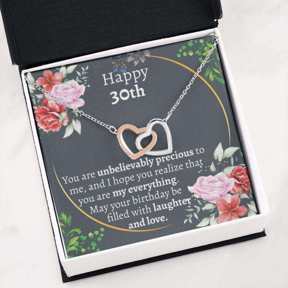 Daughter Necklace, Daughter 30Th Birthday Necklace Gift, Birthday Necklace Gift For Daughter Turning 30, Gift For 30 Year Old Daughte Dughter's Day Rakva