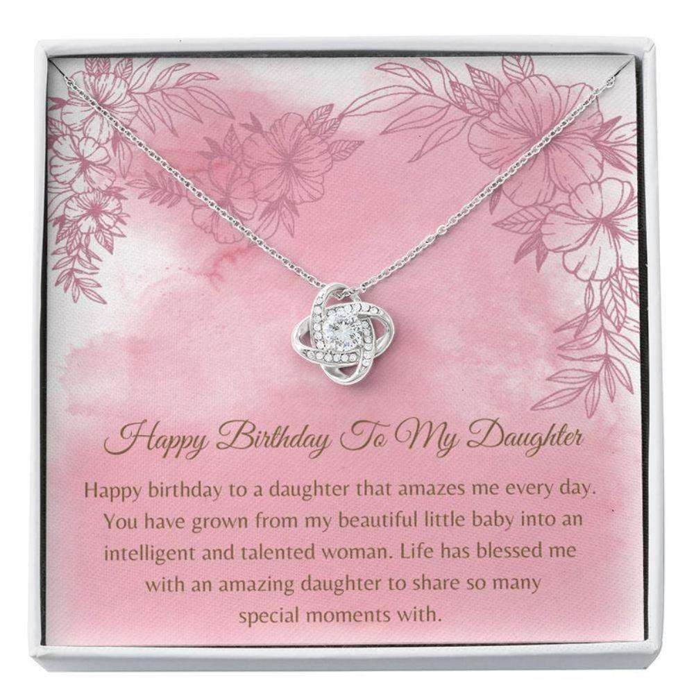 Daughter Necklace, Daughter Birthday Gift “ Gift For Daughter “ Necklace With Card “ Best Daughter Gift Dughter's Day Rakva