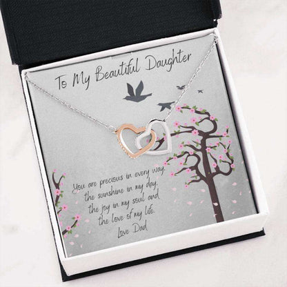 Daughter Necklace, Daughter Gift From Dad “ Daughter Love Necklace “ Sentimental Necklace “ Heartfelt Daughter Gift Dughter's Day Rakva