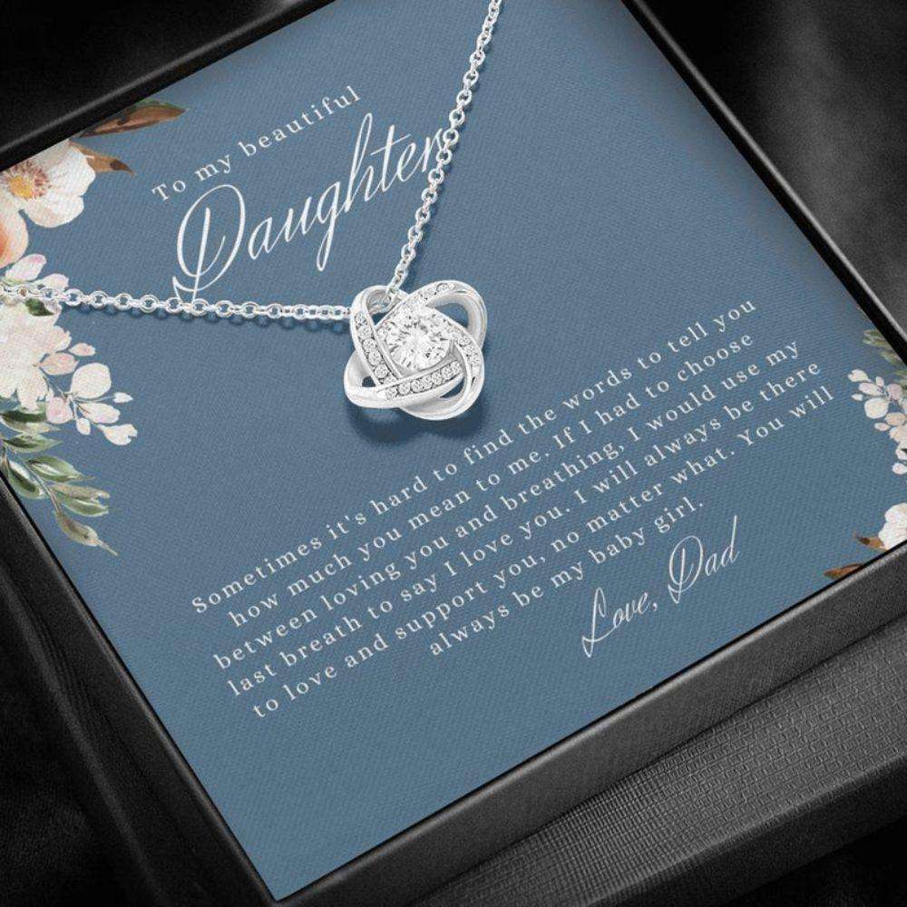 Daughter Necklace, Daughter Gift From Dad To Daughter, Gift For Daughter From Dad, Necklace For Daughter Dughter's Day Rakva